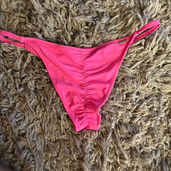 White Fox Neon Pink Bikini Set - Picture 3 of 5